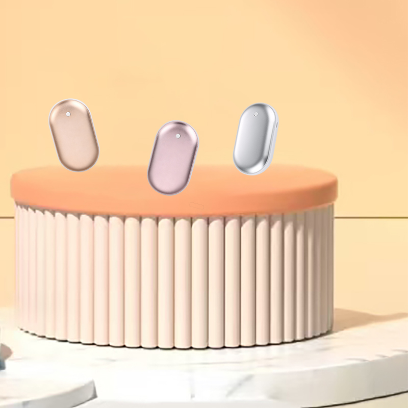 Hand Warmer Electric - 초박형 양면 발열 손난로, 원클릭 스위치로