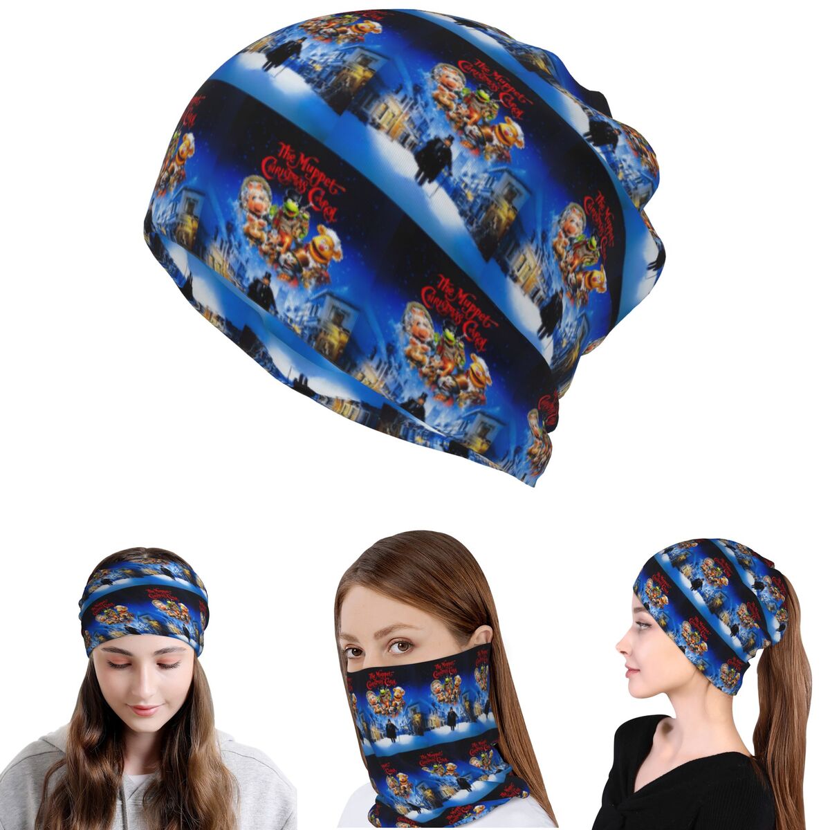 마펫 크리스마스 캐롤 반다나 넥 게이터 매직 스카프 따 - Knit Beanie Hat Warm 리뷰 및 가격