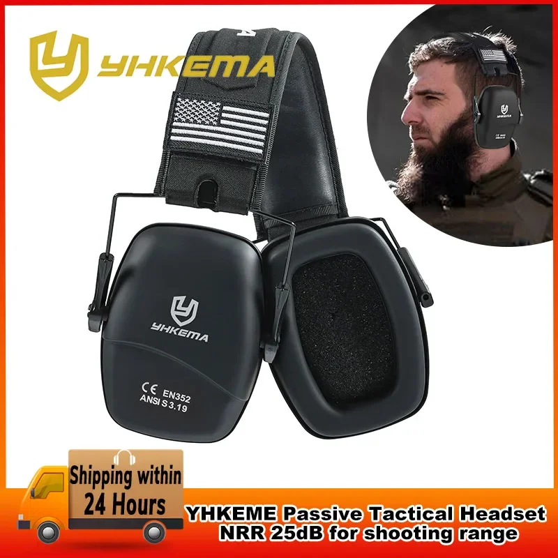 YHKEMA 사격용 안전 귀마개, 슬림 패시브 귀 보호 - Earmuffs Foldable 리뷰 및 가격