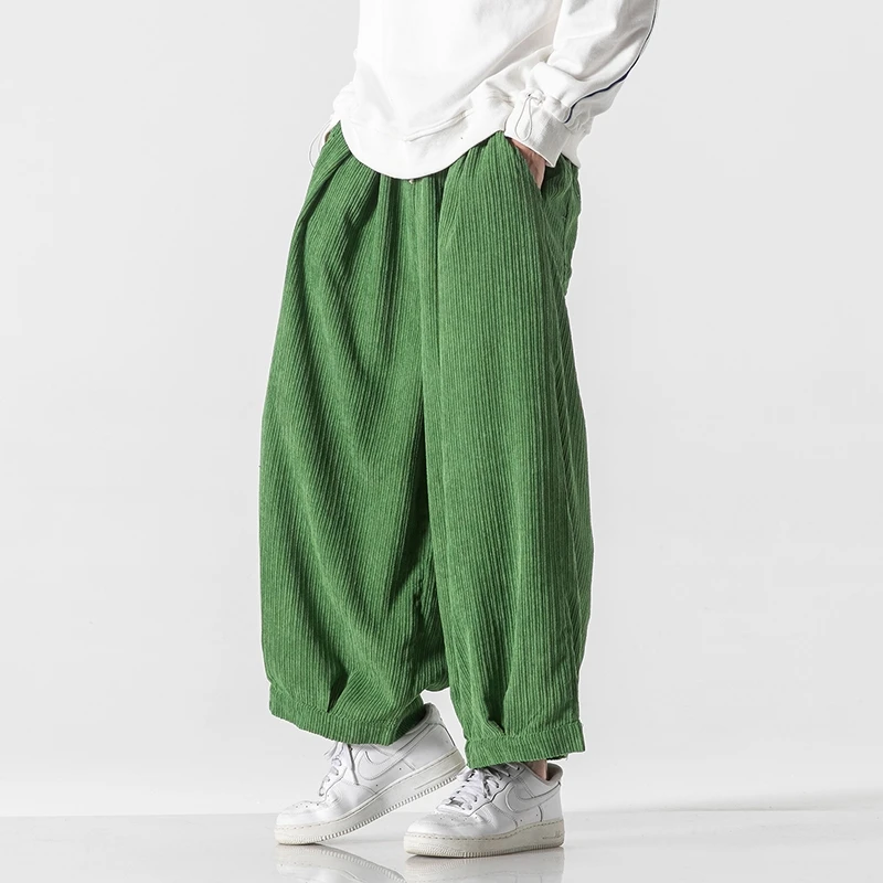 남성용 일본 따뜻한 두꺼운 코듀로이 바지, 하라주쿠 와 - Corduroy Pant Warm 리뷰 및 가격