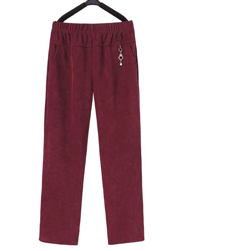 하이 퀄리티 코듀로이 스트레이트 바지 여성용, 오버사이 - Corduroy Pant Warm 리뷰 및 가격