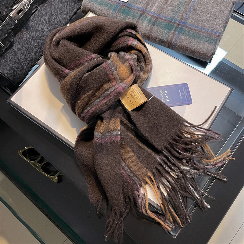 고품질 순수 100% 울 남성 스카프 부드럽고 따뜻한  - Wool Scarf Men 리뷰 및 가격