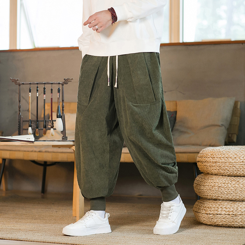 2023 남성 겨울 솔리드 컬러 코듀로이 바지 패션 두 - Corduroy Pant Warm 리뷰 및 가격