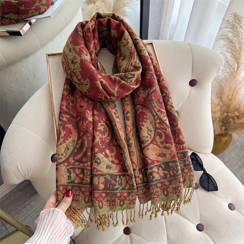 2026 럭셔리 브랜드 캐시미어 여성 스카프 프린트 겨 - Cashmere Pashmina Wrap 리뷰 및 가격