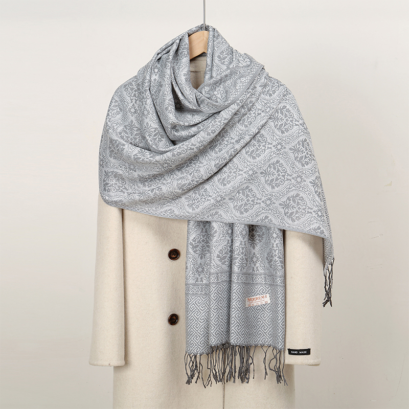2024 럭셔리 두꺼운 캐시미어 스카프 여성 인쇄 새로 - Cashmere Pashmina Wrap 리뷰 및 가격