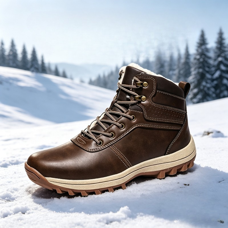 슈퍼 웜 남성 겨울 부츠 큰 사이즈 남성 부츠 퍼 플러 - Waterproof Winter Boot 리뷰 및 가격
