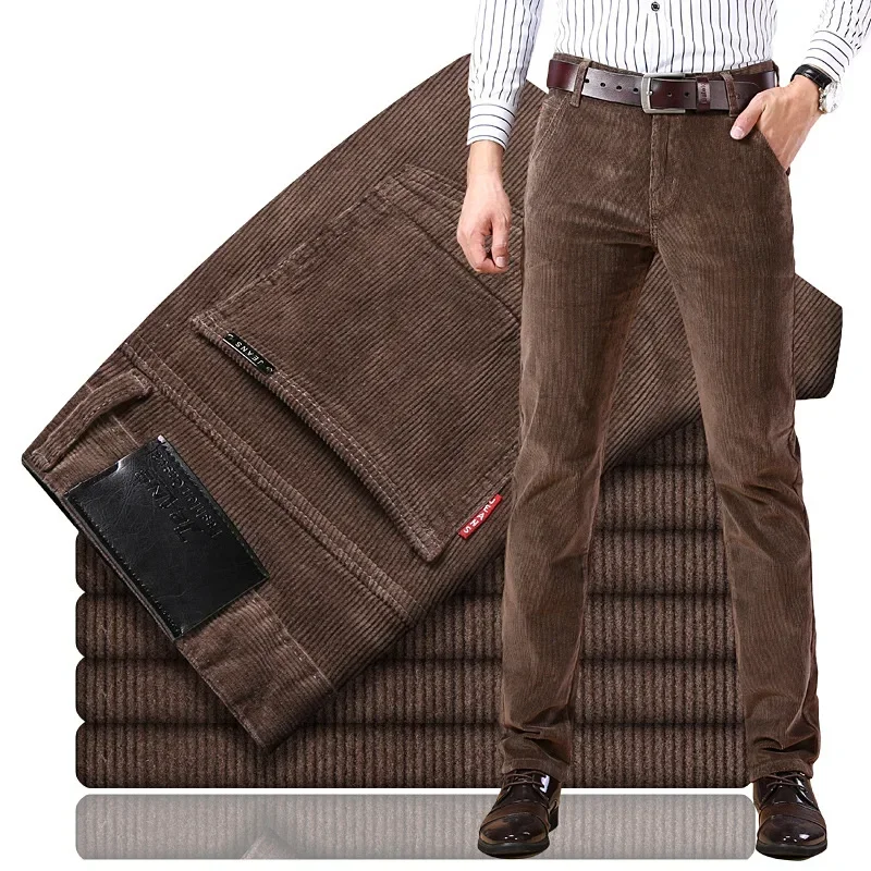 2025 봄 가을 남성 코듀로이 캐주얼 팬츠 스트레이트 - Corduroy Pant Warm 리뷰 및 가격