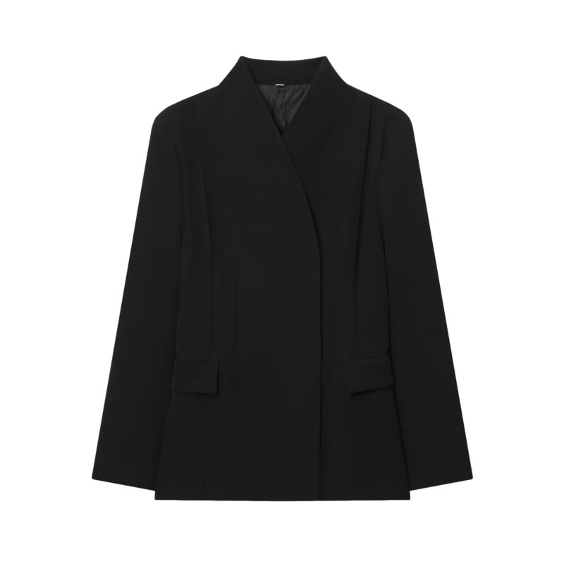 가을 여성 심플 블레이저 브이넥 긴팔 여성 캐주얼 포켓 - Down Jacket Packable 리뷰 및 가격