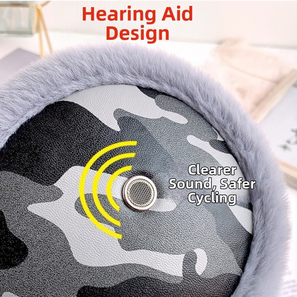 새로운 PU 가죽 겨울 귀마개 패턴 접이식 귀마개 방풍 - Earmuffs Foldable 리뷰 및 가격