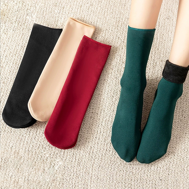 1-20켤레 여성 겨울용 따뜻한 짧은 양말 두꺼운 보온 - Thermal Sock Wool 리뷰 및 가격