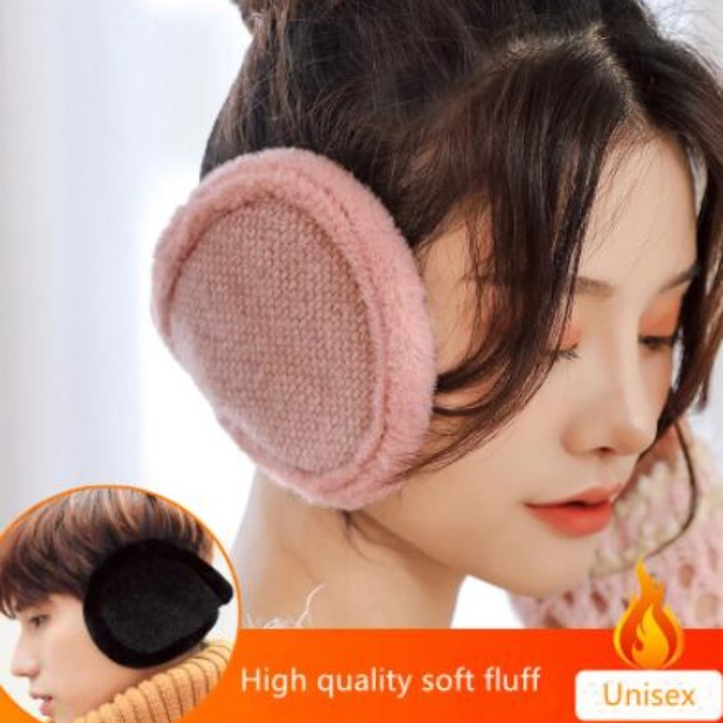 남녀공용 두꺼운 모피 귀마개, 벨벳 이어 커버, 야외  - Winter Headband Fleece 리뷰 및 가격