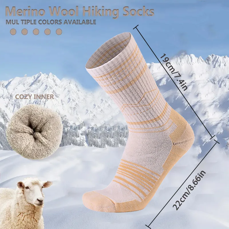 메리노 울 부츠 양말, 보온성 좋은 겨울용 두꺼운 쿠션 - Thermal Sock Wool 리뷰 및 가격
