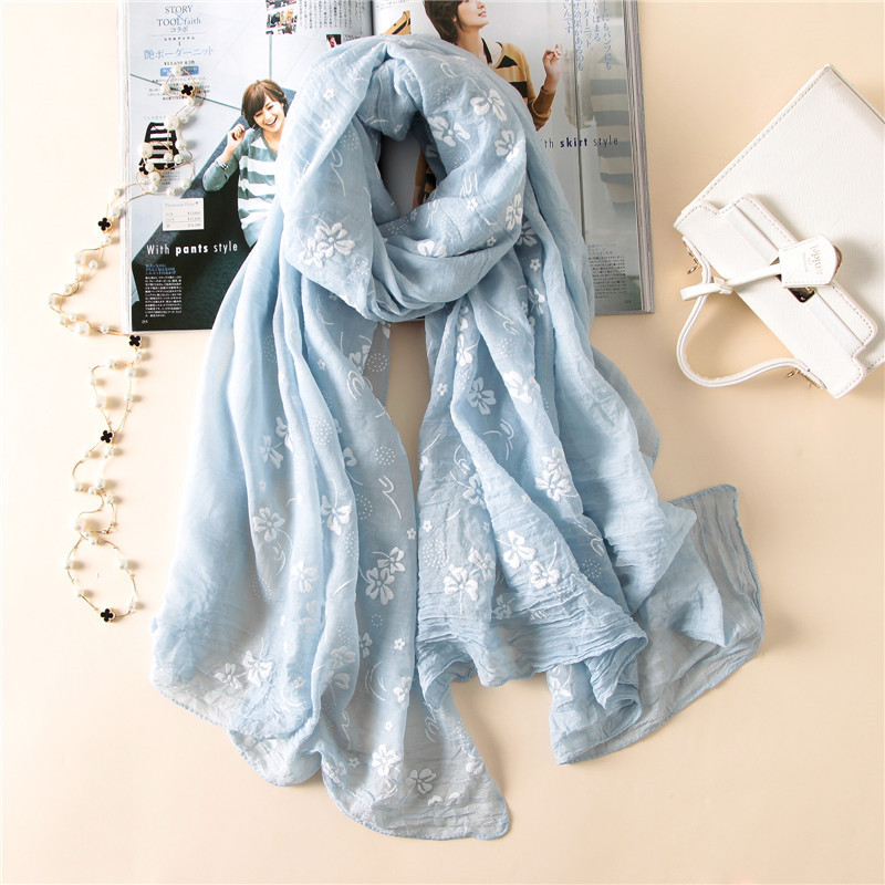2023 스페인 브랜드 봄 여성 스카프, 부드럽고 얇은 - Shawl Wrap Winter 리뷰 및 가격