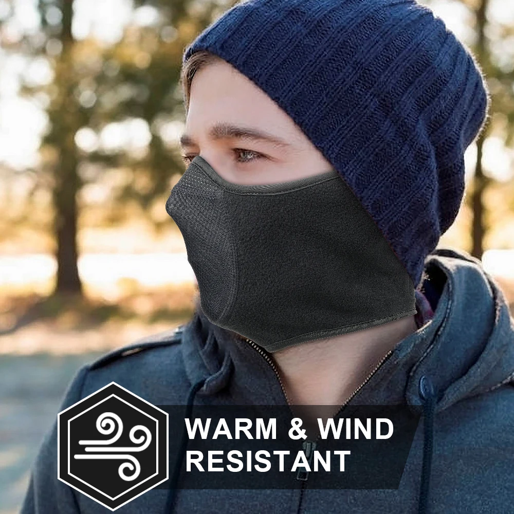 겨울 목 따뜻한 귀 덮개 양털 추운 날씨 얼굴 마스크  - Fleece Ear Warmer Band 리뷰 및 가격