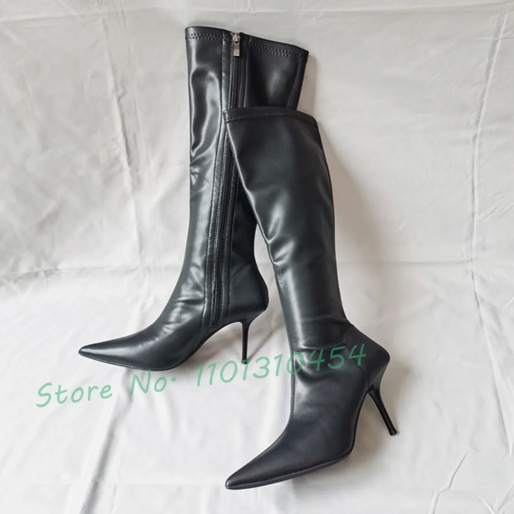 여성용 슈퍼 포인트 니 하이 부츠, 섹시한 핫 방수 핑 - Waterproof Winter Boot 리뷰 및 가격