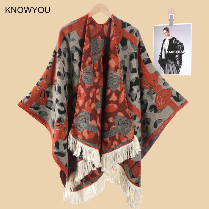 2025 가을 신상 스카프 따뜻한 숄 및 랩 레오파드  - Cashmere Pashmina Wrap 리뷰 및 가격