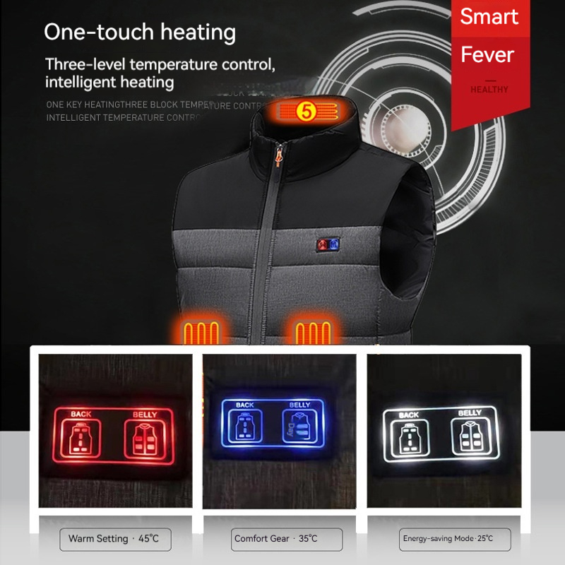 2025년 신제품 남녀용 발열 조끼, 11존 전기 발열 - Heated Vest Battery 리뷰 및 가격